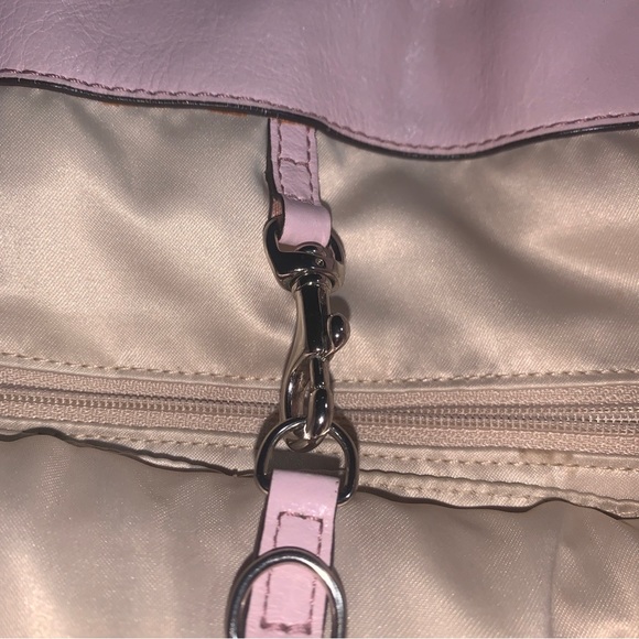 Coach Leather Brook Shoulder Handbag Lavender  A0973-13582 - Picture 5 of 10